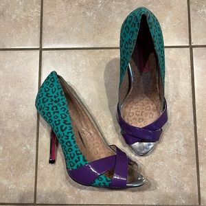Betsey Johnson 80’s inspired Jasmine heels